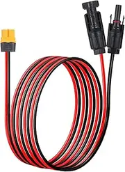 ALAGPNPMZH 150cm 12AWG XT60 Female Connector Extension Cable Compatible with RV Boat Battery Solar Panel Portable Power Station Charging Cable Heater Components