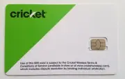 Cricket SIM card •AT&T ATT Samsung Galaxy S6 S7 Edge S8 S8+ S9 S9+ Plus Note 5/8