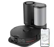 Roborock S7 MaxV Plus Robot Vacuum and Sonic Mop with Auto-Empty Dock - Black - Refurbished