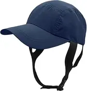 [Generic] Surf Hat with Chin Strap,UPF50+ UV Protection Surfing Hat with Chin Straps | Floating Surfing Sun Hat for Shade, Rowing, Walking