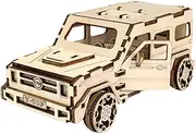 Hellery 3D Wooden Puzzle Car Kit Vehicle Building Kit for Puzzle Lover Teens Adults