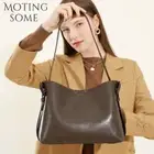 Motingsome Minimalism Women Handbag Fallow Style Shoulder Handbag and Purses Lux