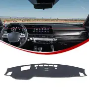 Grey Car Instrument Sunshade Mat For Kia Telluride 20-23 Dashboard Protector Pad (for: Kia)