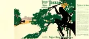 Burroughs, Edgar Rice. TARZAN OF THE APES facsimile dust jacket 1st Burt Co Ed.