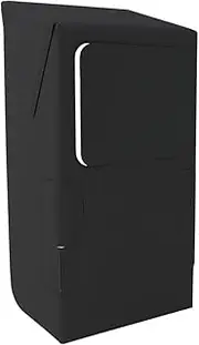 FEICHAO Foldable Magnetic Hood Phone Sun Shield Anti-Reflective Protective Cover 4.7-7.0 inch Cell Phone Holde (Cover,Black)