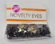 Bulk Vintage Zims Brown Koala Bear Eyes 6mm Plastic Safety Amigurumi Craft Doll