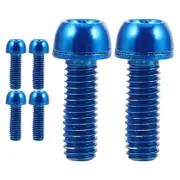6pcs Mountain Bike Stem Bolts Parts Accessories Bicycle Fixed Stem Screws Road