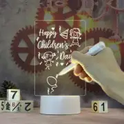 LED Night Light Creative Note Board Christmas Gift USB Power Message Lamp Decor
