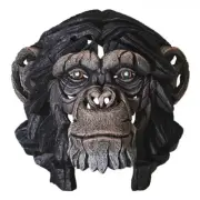 EDGE Chimpanzee Bust - Hand Painted Marble Castings Blend