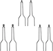 ITROLLE Pyrography Wire Tip 6PCS 3Sizes Wood Burning Ball Tips Wood Burning Tool for 30-50W Adjustable Wood Burning Machine (21, 22, 23)