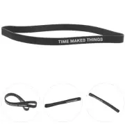 Reusable Cable Ties Strapping Rope Black A5 Notebook Straps Versatile Band