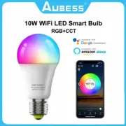 WiFi LED Smart Bulb RGB+CCT Corlorful Dimmable Timer Magic Light Alexa Google