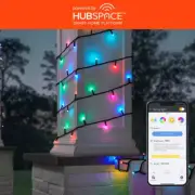 100-Light 40 ft. Indoor/Outdoor Plug-In LED RGB Color Changing String Light NEW