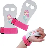 Abeillo Gymnastics Hand Grips for Girls & Boys, Athletic Gymnastics Grips Gymnastics Gloves Gymnastic Bar Palm Protection Sports Accessories for Workout and Exercise