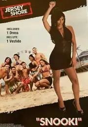 WOMAN's JERSEY SHORE SNOOKI DRESS * ADULT HALLOWEEN COSTUME * MEDIUM 8 - 10 NEW