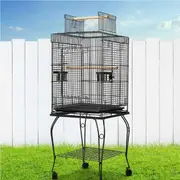 i.Pet Bird Cage Pet Cages Aviary Large Carrier Travel Canary Cockatoo Parrot 145CM