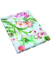 Anne de Solne Organic Cotton Sateen 300 Thread Count Conte Flat Sheet