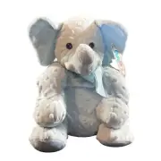 Baby Blue Elephant Soft Plush Mary Meyer 53140 Stuffed Animal Lovey Toy