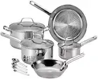 "T-Fal Performa 12-Piece Stainless Steel Cookware Set, Induction, Oven Safe 500°