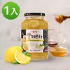 【韓味不二】韓國花泉 蜂蜜檸檬茶1kg 韓國柚子茶 優格果醬 早餐麥片