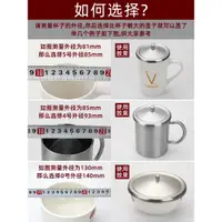 在飛比找ETMall東森購物網優惠-不銹鋼杯蓋子馬克杯蓋保溫杯蓋通用水杯蓋防塵圓形茶杯蓋碗蓋單賣