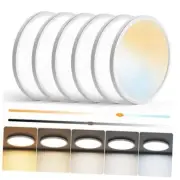 12 inch Flush Mount LED Ceiling Light 6 Pack White