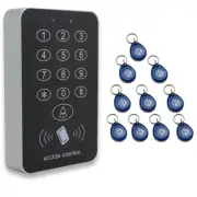 J1 RFID Proximity Entry Door Lock Access Control Keypad 500 Users w/ 10 KeyTags