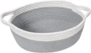 Small Woven Basket, Storage Basket with Handles, Empty Baskets for Gifts, Woven