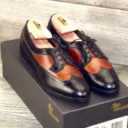 * NIB * $295 Allen Edmonds AMHERST Women's 8.5 AA Black/Brown *add $15 new Trees