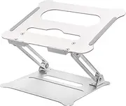 Adjustable Laptop Stand, Computer Stand for Desk,Foldable Multi-Angel Computer Stands, Aluminum Laptop Riser Ergonomic Laptop Stands Compatible with Tablets, Ipad, Notebook, Up to 17'' (Large)