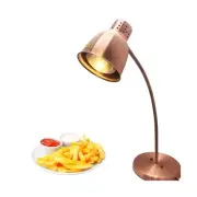 KOUWO Countertop Food Heat Lamp Infrared Food Warmer Copper Food Lamps with 2...
