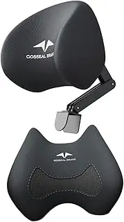 Abbraccia Chair Headrest Head Pillow Lumbar Pillow Mesh Headrest Comfortable Headrest for Office Chair for Desk Chair Computer Chair