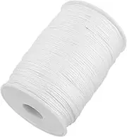 COHEALI 1 Roll Nylon Braided Low Elasticity Rope Yards of High Strength Utility Tie Cord for Outdoor Adventures Camping Hiking and Reliable Binding