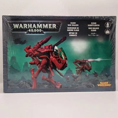 Warhammer 40k Eldar War Walker NIB Sealed Citadel OOP Games Workshop
