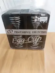 Egg Cup Set Chrome Plated Set of 4