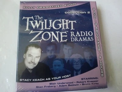 "The Twilight Zone" Radio Dramas : Collection 2 CD, 2006 New, Sealed.