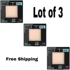 Maybelline Fit Me! Matte + Poreless Pressed Powder 100 Translucent SEALED 3-pk