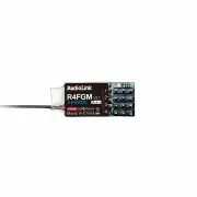 Radiolink R4FGM 2.4GHz 4CH FHSS PWM Mini Receiver with Gyro for RC Airplane Car Boat RC4GS RC6GS T8S T8FB RC8X Transmitt