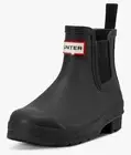 Hunter Ladies' Size 7,8,9,10Chelsea Rain Boot, Black, Inbox Us For Size