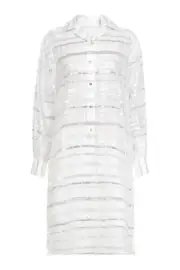 BNWT SASS & BIDE 'Mercury Kiss' Relaxed Oversized Shirt - Size Large - $450