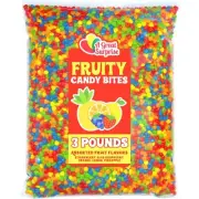 Fruit Flavored Imperials - 3 Pounds - Bulk Candy For Candy Machine - Unwrappe
