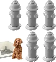Dog Potty Training, 5 Pack Male Pee Training Pads, 1.57 x 2.36 x 5.12 Inches Portable Pet Urine Toilet for Puppies Housebreaking, Garden, Lawn and Indoor Outdoor Use