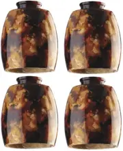Westinghouse 81311 Fire Pit Glass Ceiling Fan Light Shades - Pack of 4