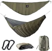 Ultralight Hammock Underquilt for Camping Backpacking, 3 Season Under Quilt U...