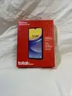 New Total by Verizon Prepaid Samsung Galaxy A15 5G 128GB Blue Black LTE MicroSD