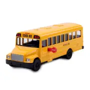School Bus Toy / 1:38 Diecast Pull Back Cars / Yellow Bus / 4.75"