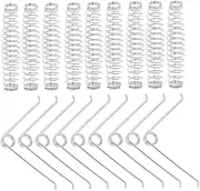 jojofuny 20pcs Shape Pruner Replacement Springs for Hand Pruners Trimming Shears Fit Gardening Tools Alleviates Hand Pressure Fatigue Compatible Various Pruning Tools