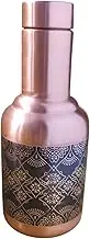 Cremation Urn for Human Ashes Adult – Handcrafted Pure Copper Funeral Memorial Ash Storage
