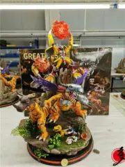 Digimon Adventure Agumon Model Painted Statue Resin Anime Collection IN STOCK