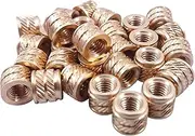 [initeq] M6-1.0 M6 Threaded Heat Set Inserts for 3D Printing (20, Short)